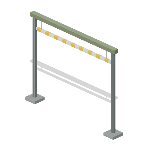 Height Restriction Beam (Mountain Border Checkpoint)
