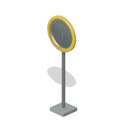 Roadside Inspection Mirror (Mountain Border Checkpoint)
