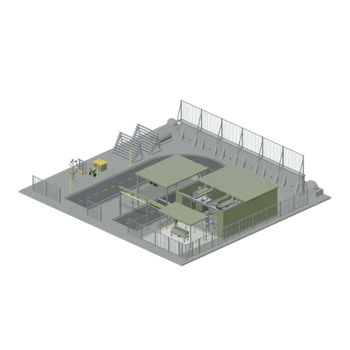 High pass passenger checkpoint (Mountain Border Checkpoint)