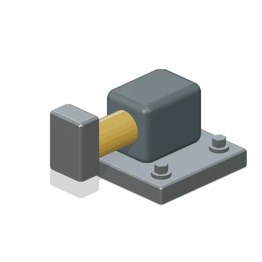 Pallet Locking Latch (Automated Parking and Vehicle Retrieval)