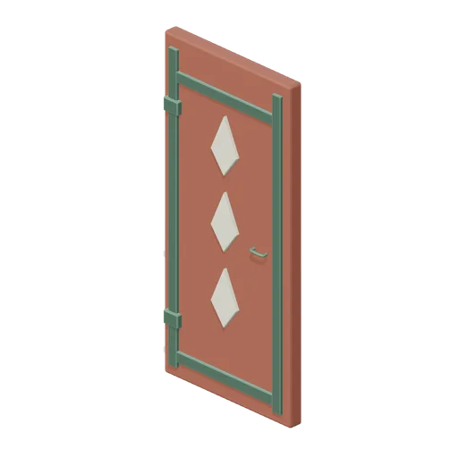 Pavilion Entry Door (Enchanted Harp Garden and Music Sanctuary)