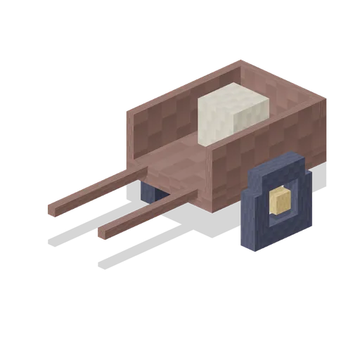 Ember Quest merchant handcart