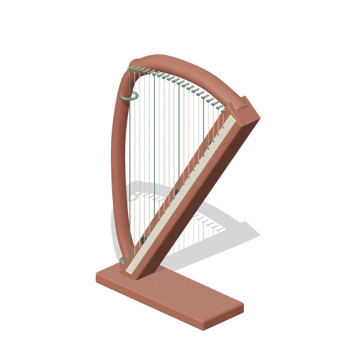 Concert Harp (Enchanted Harp Garden and Music Sanctuary)