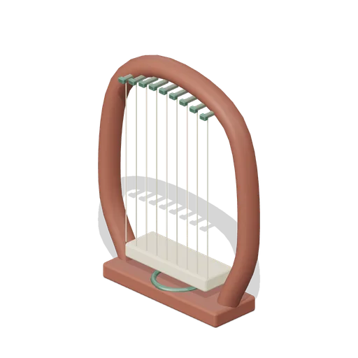 Lap Harp (Enchanted Harp Garden and Music Sanctuary)