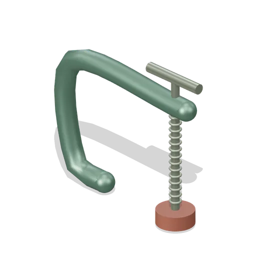 Soundboard Clamp (Enchanted Harp Garden and Music Sanctuary)