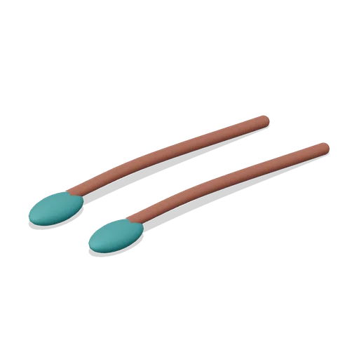Dulcimer Mallet Pair (Enchanted Harp Garden and Music Sanctuary)