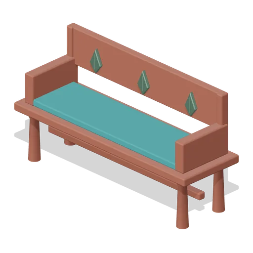 Audience Bench (Enchanted Harp Garden and Music Sanctuary)