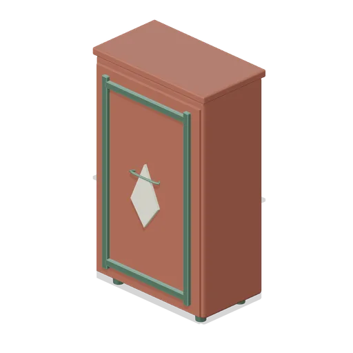 Instrument Storage Cabinet (Enchanted Harp Garden and Music Sanctuary)