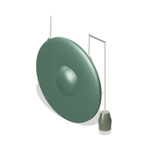 Counterweight Gong (Enchanted Harp Garden and Music Sanctuary)
