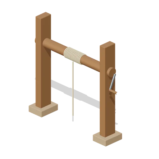Well Windlass (Desert Caravanserai and Bazaar)