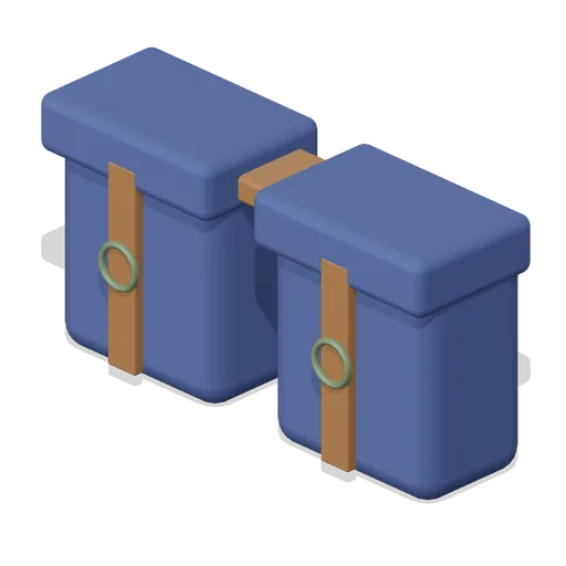 Saddlebag Pair (Desert Caravanserai and Bazaar)