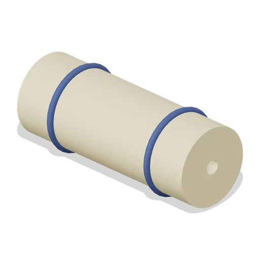 Rolled Sleeping Mat (Desert Caravanserai and Bazaar)