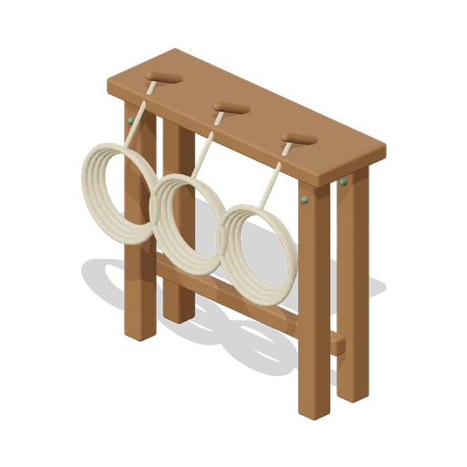 Rope Coil Rack (Desert Caravanserai and Bazaar)