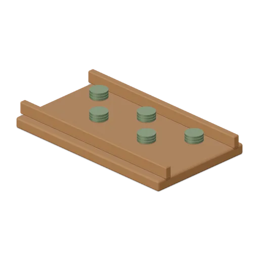 Coin Counting Board (Desert Caravanserai and Bazaar)