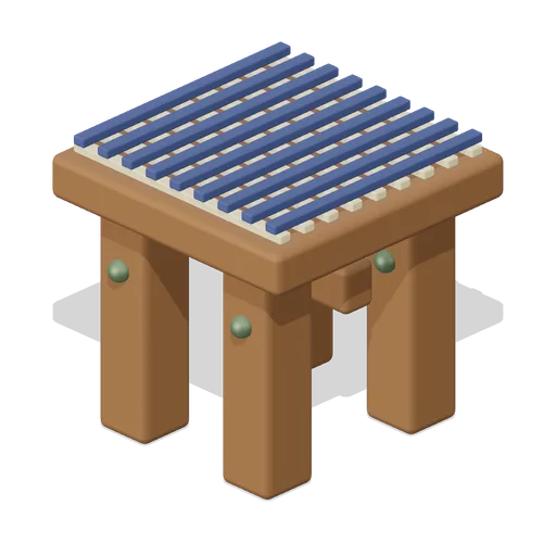 Woven Stool (Desert Caravanserai and Bazaar)