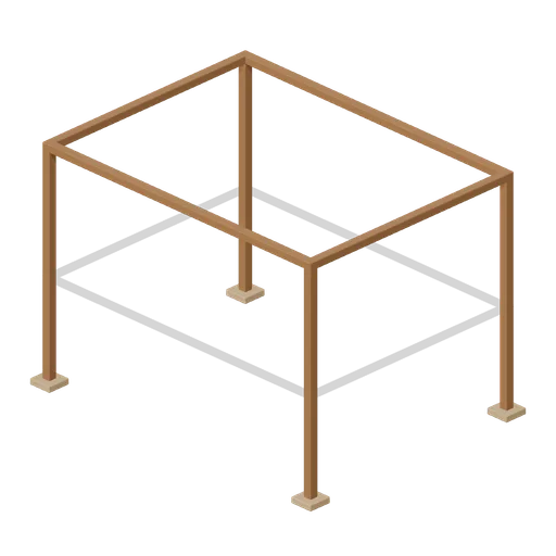 Sunshade Frame (Desert Caravanserai and Bazaar)