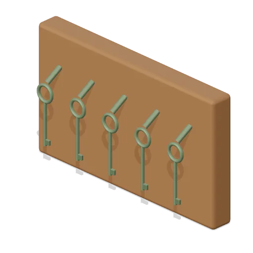 Lodging Key Rack (Desert Caravanserai and Bazaar)