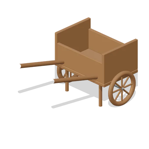 Stable Muck Cart (Desert Caravanserai and Bazaar)