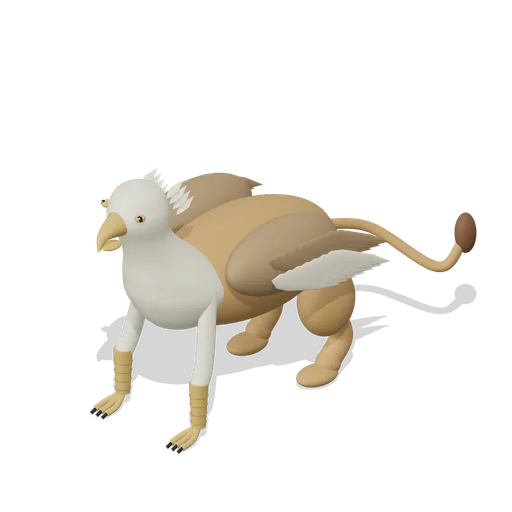 Folded Wing Griffin (Griffin Airmail Roost and Posthouse)