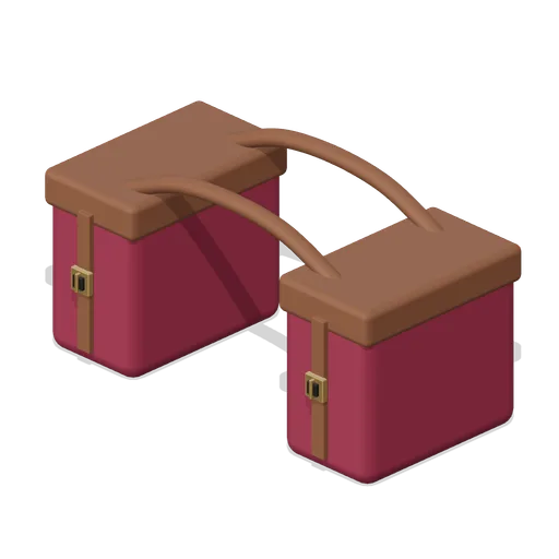 Paired Mail Panniers (Griffin Airmail Roost and Posthouse)