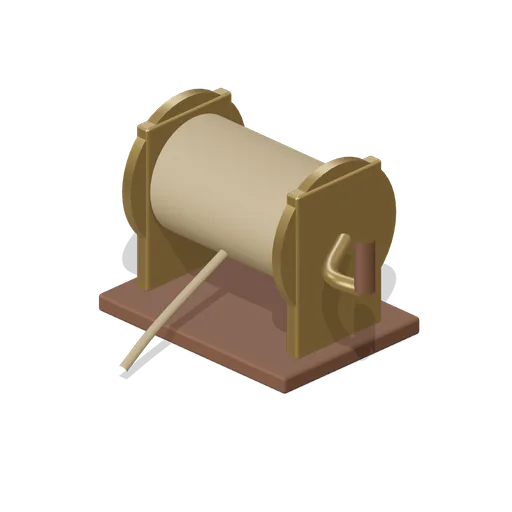 Cargo Hand Winch (Griffin Airmail Roost and Posthouse)