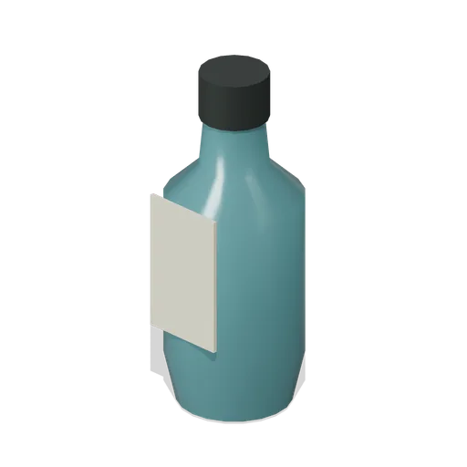 Saline Bottle (Field Medicine and Recovery)