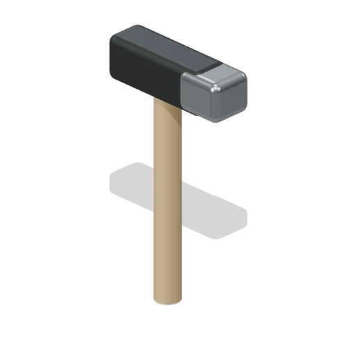 Backing Hammer (Bookbinding and Paper Mill)