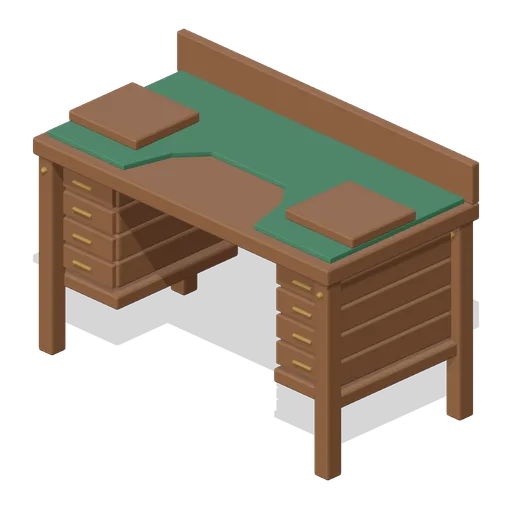 Watchmaker Bench (Clockmaker and Watch Repair)