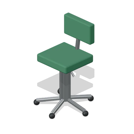 Adjustable Work Chair (Clockmaker and Watch Repair)