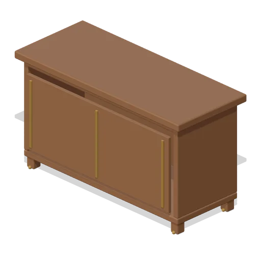 Shop Reception Counter (Clockmaker and Watch Repair)