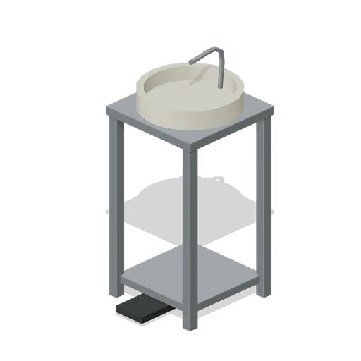 Handwash Pedal Stand (Field Medicine and Recovery)