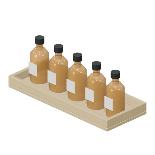 Fragrance Bottle Rack (Candlemaking and Soap Workshop)