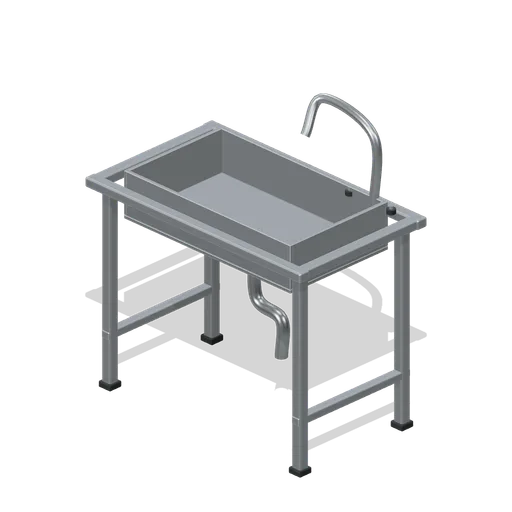 Equipment Wash Sink (Candlemaking and Soap Workshop)