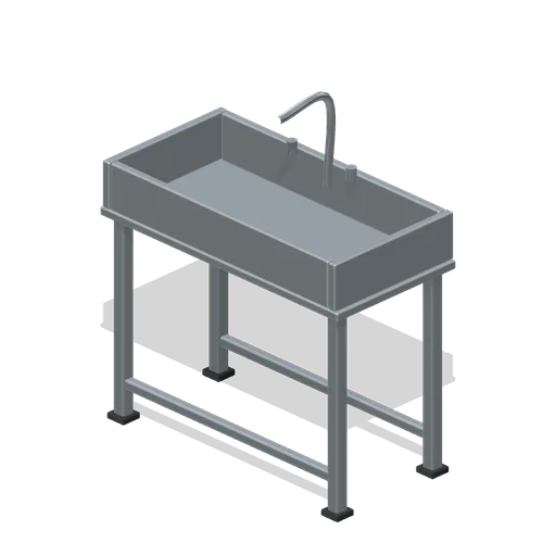 Equipment Wash Sink (Beekeeping and Honey Farm)