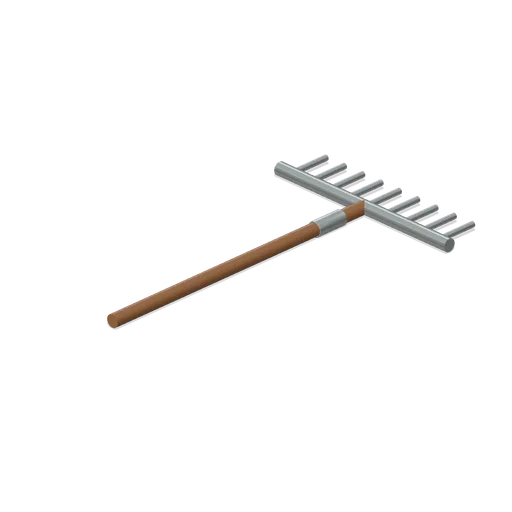 Leaf Spreading Rake (Tea Garden and Processing House)