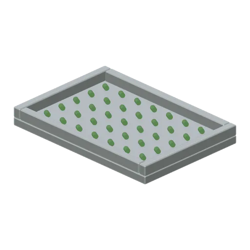 Rolled Leaf Tray (Tea Garden and Processing House)