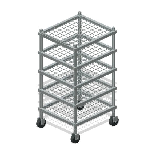 Dryer Loading Trolley (Tea Garden and Processing House)
