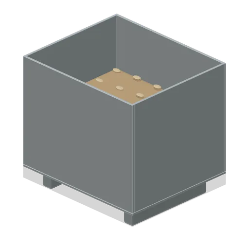 Sawdust Ingredient Bin (Mushroom Farm and Grow Rooms)