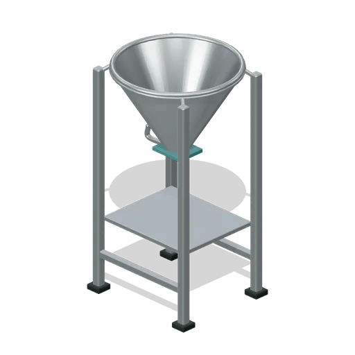 Bag Filling Hopper (Mushroom Farm and Grow Rooms)