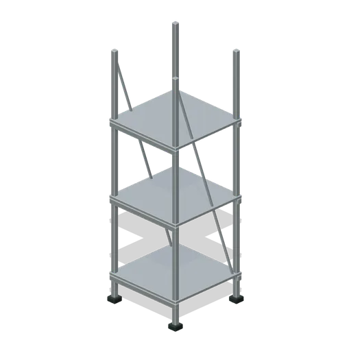 Incubation Shelf Corner (Mushroom Farm and Grow Rooms)