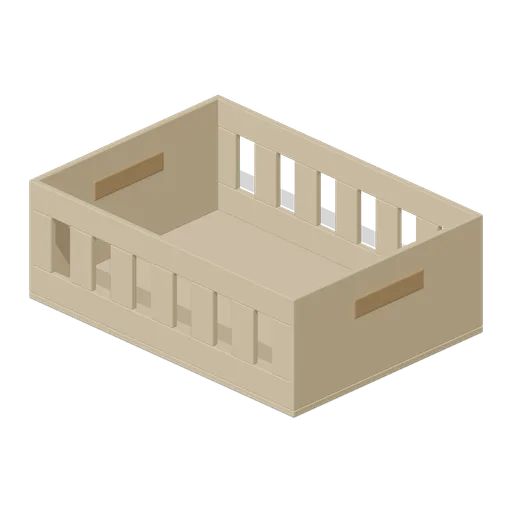 Breathable Produce Carton (Mushroom Farm and Grow Rooms)