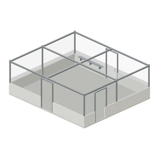 Roofed Dairy Make Room (Cheesemaking and Dairy Cellar)