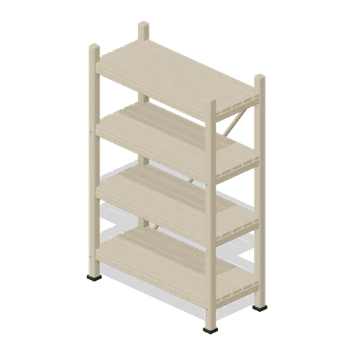 Aging Shelf Straight (Cheesemaking and Dairy Cellar)