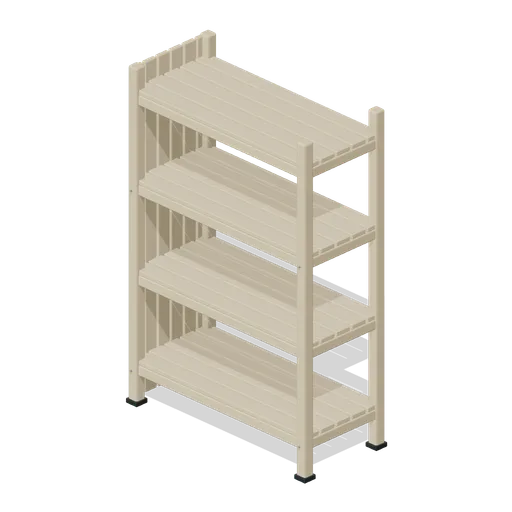 Aging Shelf End (Cheesemaking and Dairy Cellar)