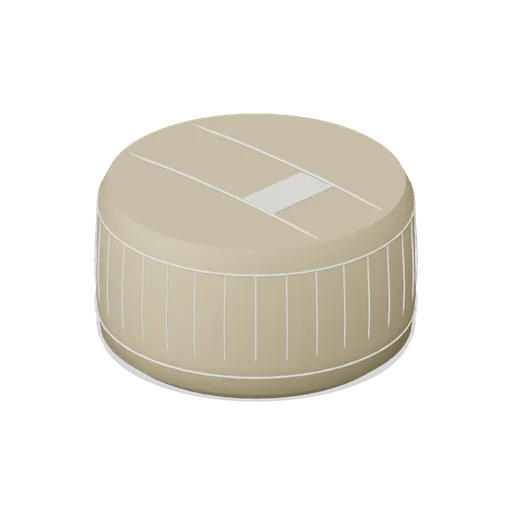 Clothbound Cheese Wheel (Cheesemaking and Dairy Cellar)