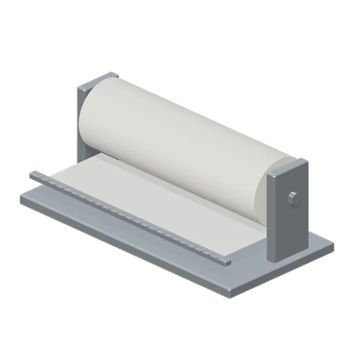 Wrapping Paper Dispenser (Cheesemaking and Dairy Cellar)