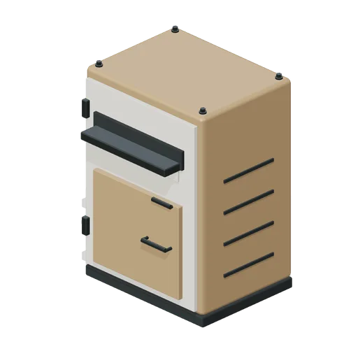 Book Return Slot Cabinet (Public Library and Reading Garden)