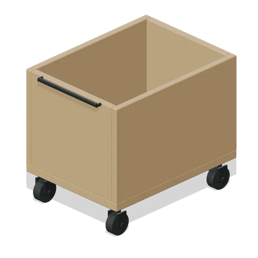 Book Return Trolley (Public Library and Reading Garden)