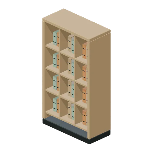 Sorting Shelf (Public Library and Reading Garden)
