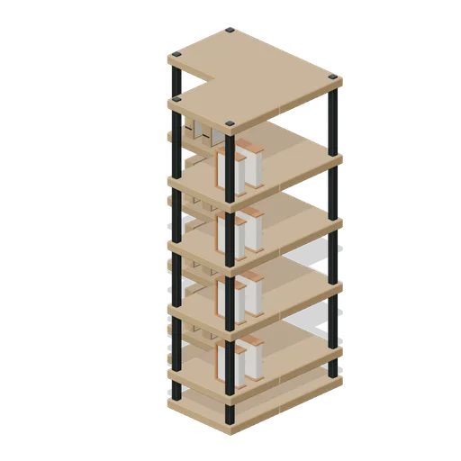 Library Stack Corner (Public Library and Reading Garden)